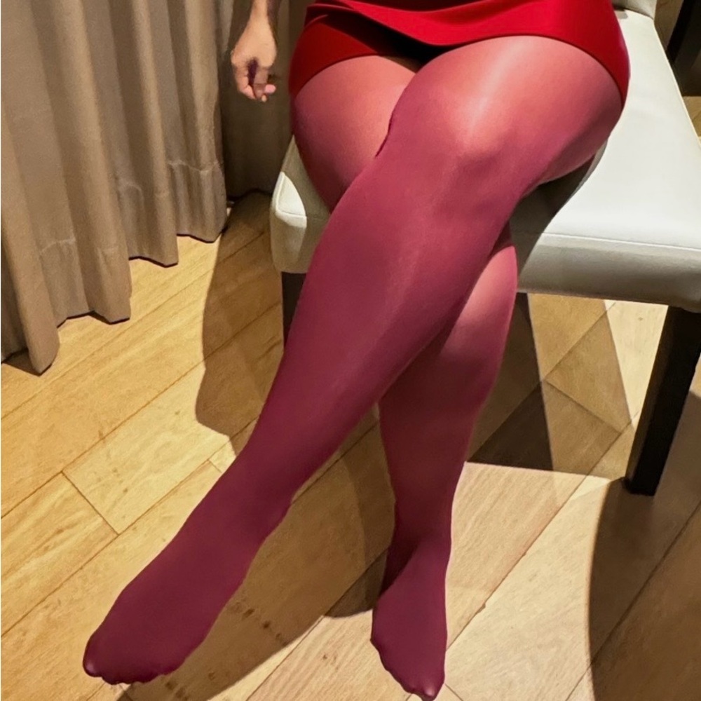 Burgundy Tights​